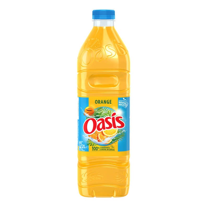 OASIS Boisson oranges sans bulles 2L